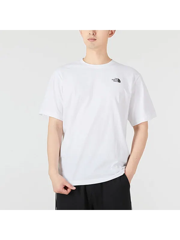 Футболка logo t-shirt 'white' The North Face — изображение 3 из 4, белый