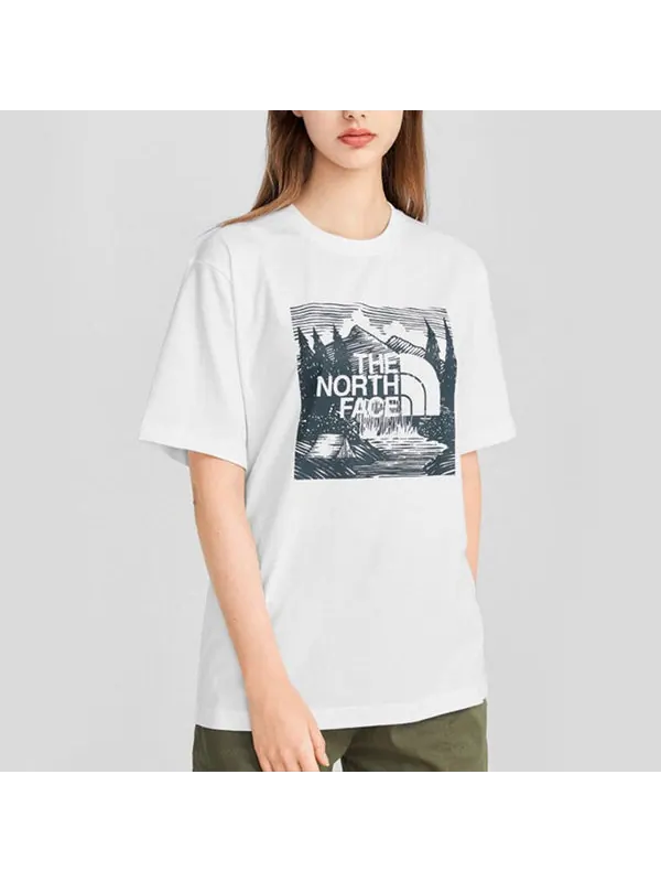 Футболка redbox celebration t-shirt 'white' The North Face — изображение 4 из 4, белый
