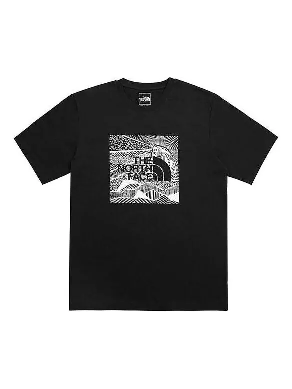 Футболка redbox celebration t-shirt 'black' The North Face — изображение 1 из 3, черный