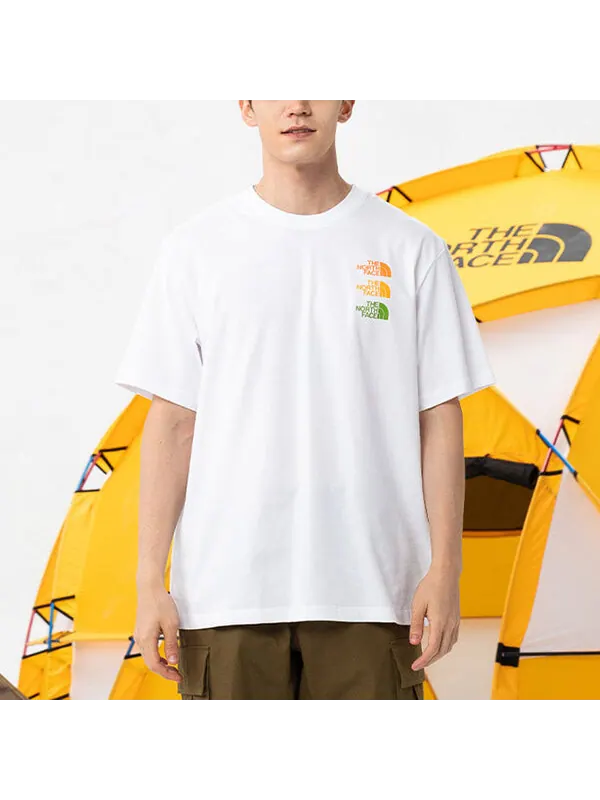 Футболка ss21 tri logo shirt 'white' The North Face — изображение 3 из 4, белый