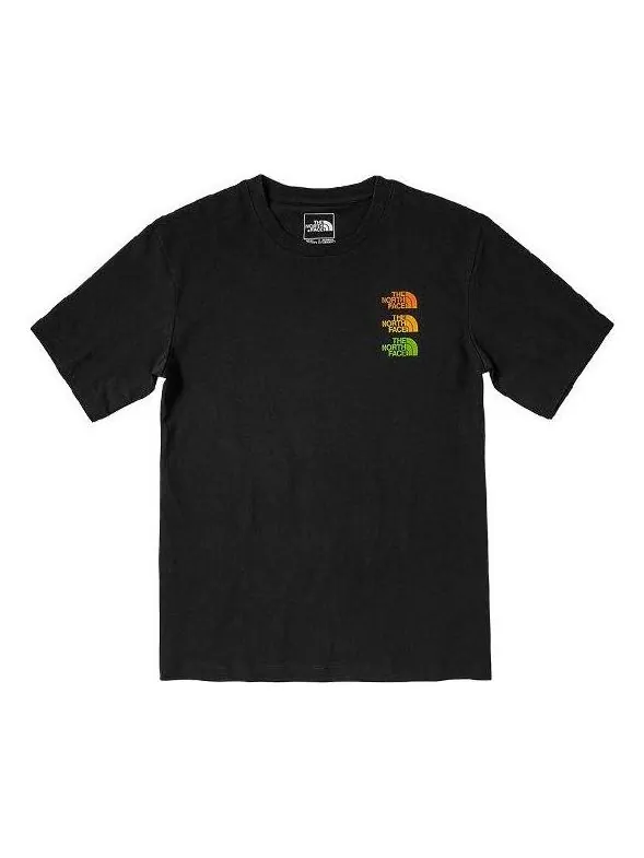 Футболка ss21 tri logo shirt 'black' The North Face — изображение 1 из 4, черный