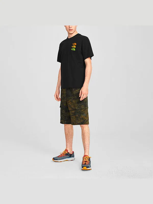 Футболка ss21 tri logo shirt 'black' The North Face — изображение 3 из 4, черный