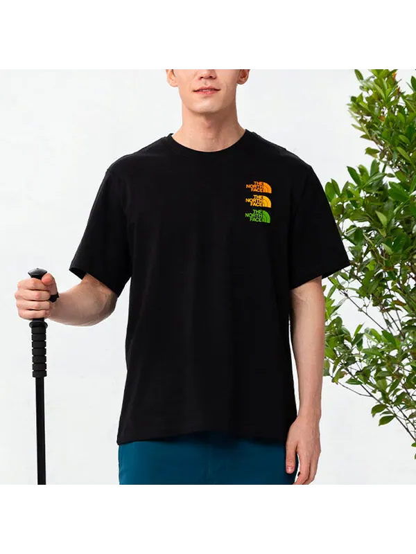 Футболка ss21 tri logo shirt 'black' The North Face — изображение 4 из 4, черный