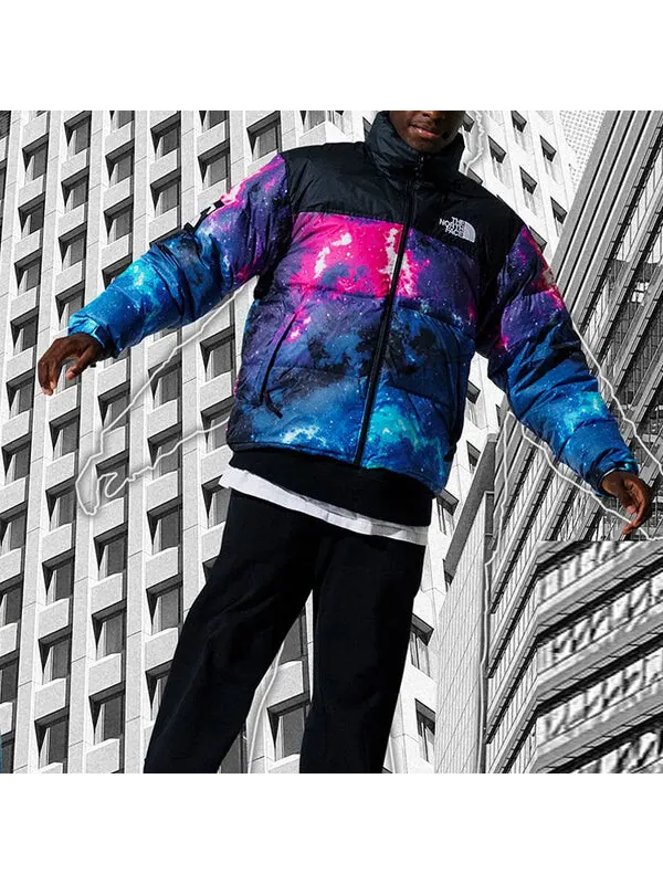 Куртка x invincible 2021 down jacket 'multicolor' The North Face — изображение 3 из 4, мульти