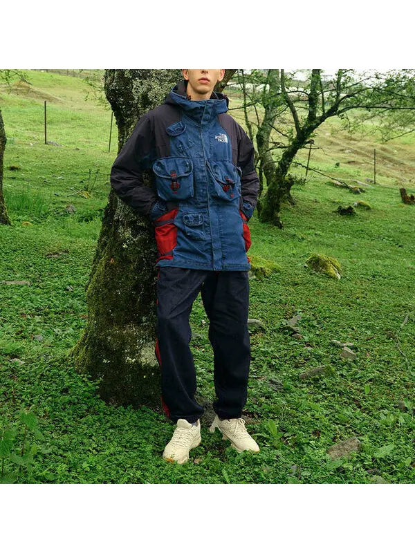 Куртка urban exploration utility denim jacket 'blue' The North Face — изображение 2 из 4, синий