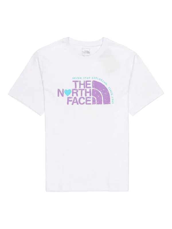Футболка ss22 logo t-shirt 'white' The North Face — изображение 1 из 4, белый