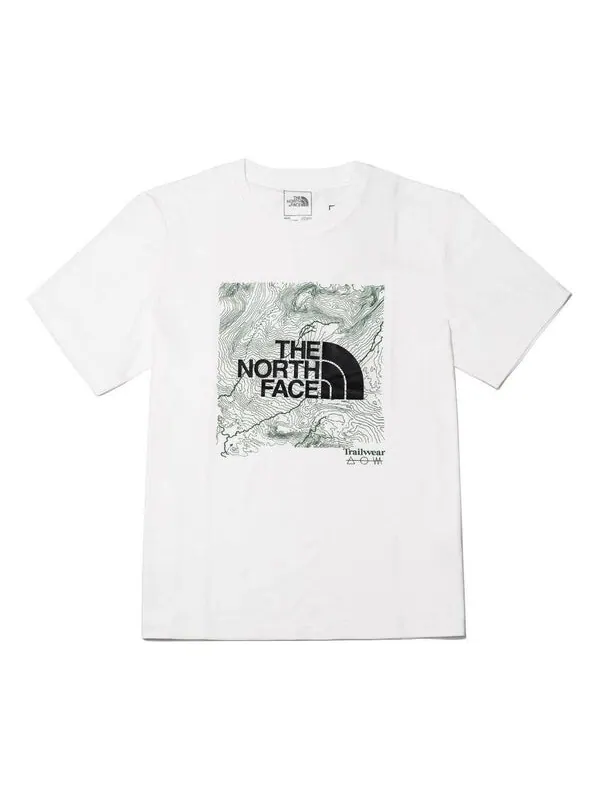 Футболка trailwear logo t-shirt 'white' The North Face — изображение 1 из 4, белый