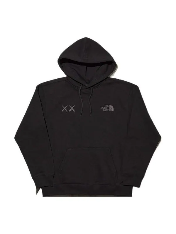 Толстовка x kaws fw22 hoodie 'black' The North Face — изображение 1 из 4, черный