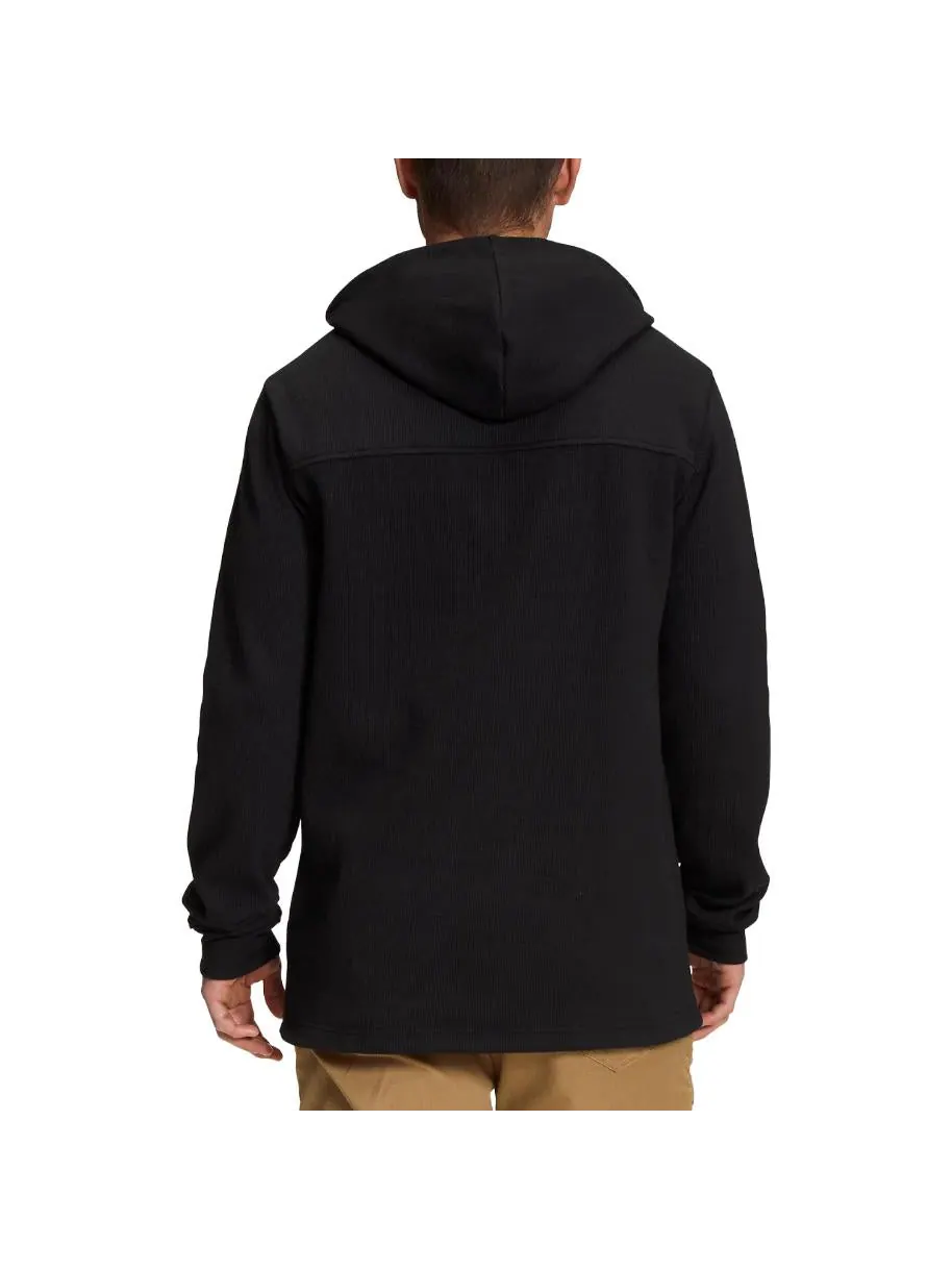 Худи The North Face Waffle Hoodie 'TNF Black' — изображение 2 из 3, черный