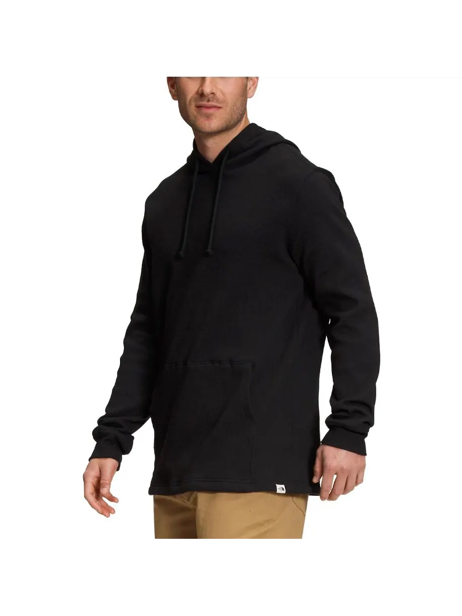 Худи The North Face Waffle Hoodie 'TNF Black' — изображение 3 из 3, черный