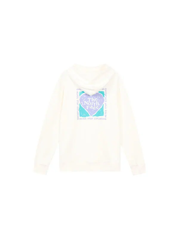 Толстовка graphic hoodie 'white' The North Face — изображение 2 из 2, белый