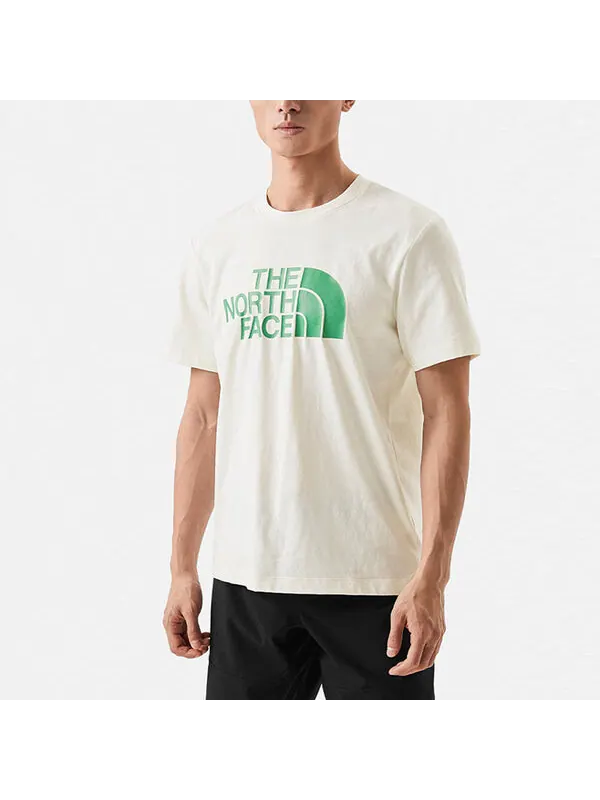 Футболка ss23 logo t-shirt 'beige' The North Face — изображение 2 из 4, бежевый