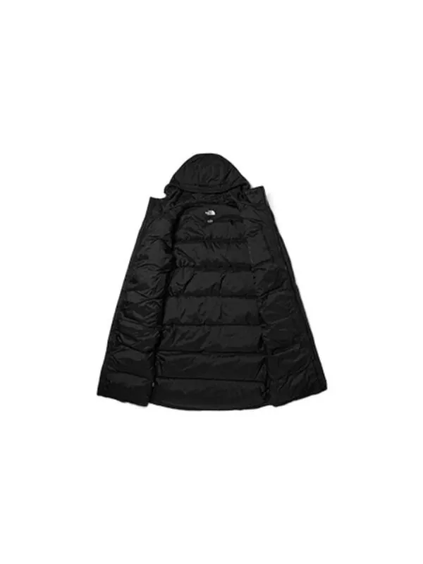 Куртка nuptse parka jacket 'black' The North Face — изображение 3 из 4, черный