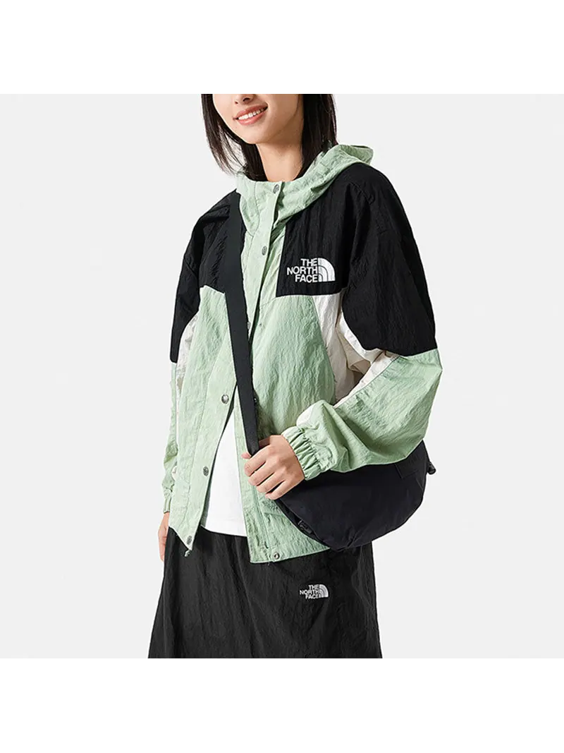 Куртка (WMNS) THE NORTH FACE MTN Wind Jacket 'Teal' — изображение 5 из 5, бирюзовый