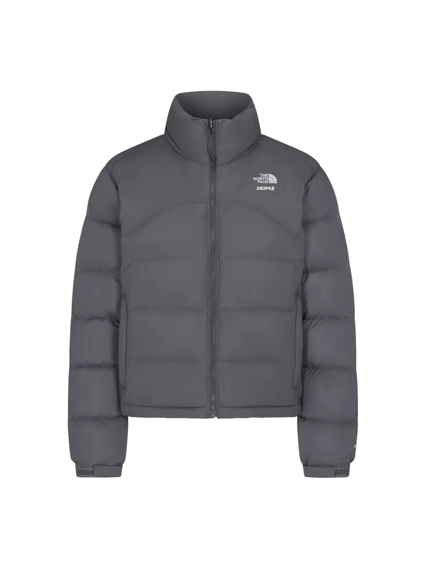 Куртка The North Face x SKIMS FW25 2000 Retro Nuptse Jacket 'Gunmetal' — изображение 1 из 3, серый