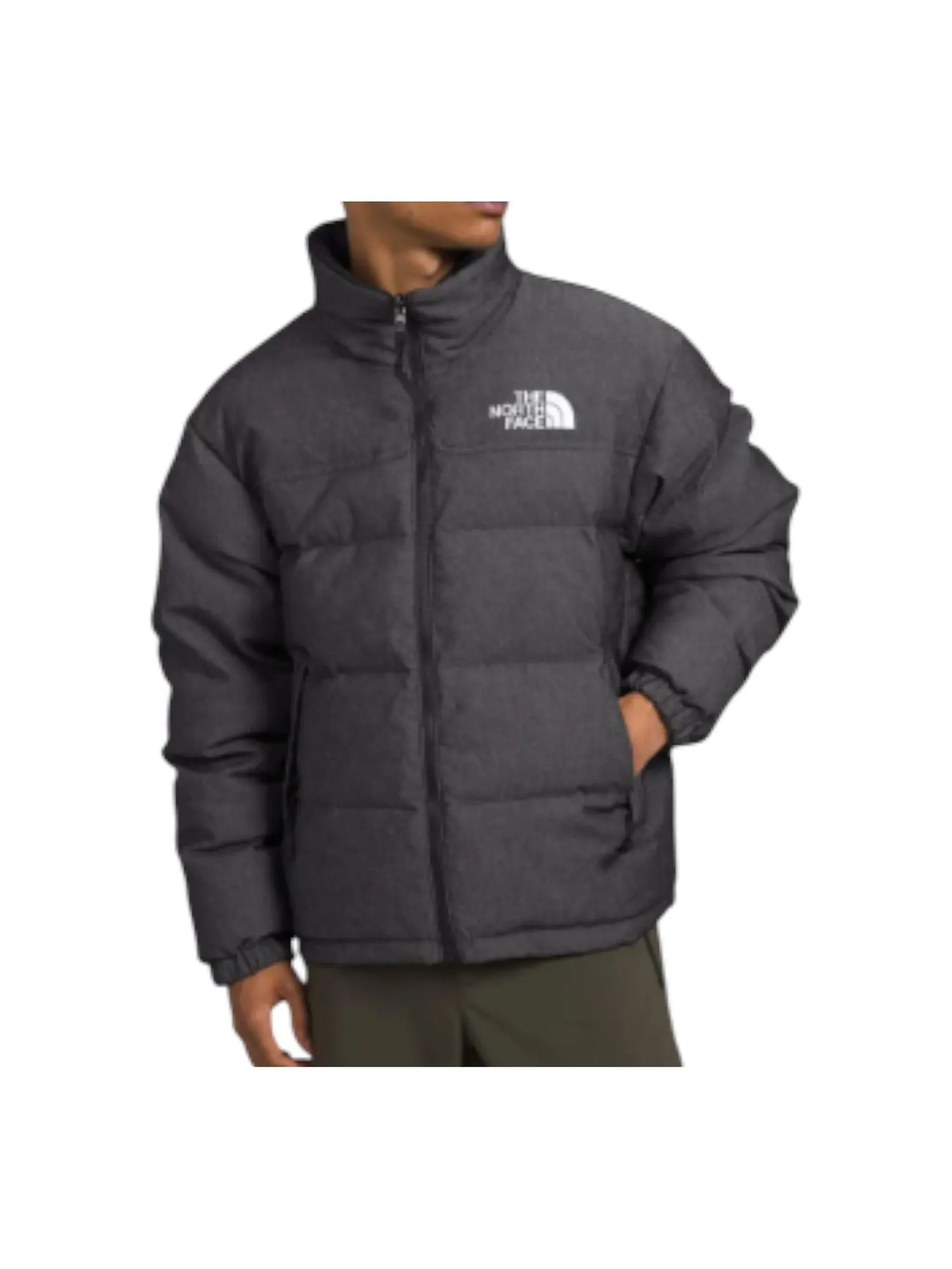 Двусторонняя куртка The North Face 92 Nuptse 'TNF Black Denim' — изображение 3 из 4, черный