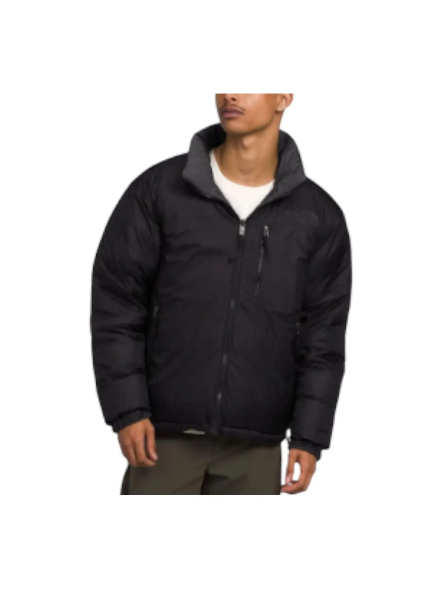 Двусторонняя куртка The North Face 92 Nuptse 'TNF Black Denim' — изображение 4 из 4, черный