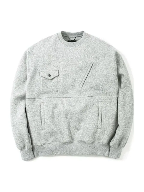 Свитер x invincible fw22 pocket sweater 'grey' The North Face — изображение 1 из 2, серый
