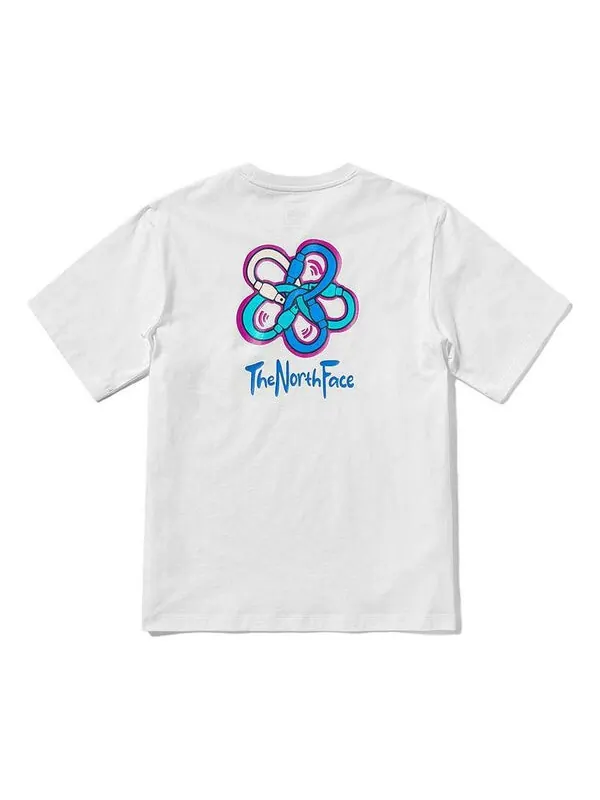 Футболка graphic t-shirt 'white' The North Face — изображение 1 из 2, белый