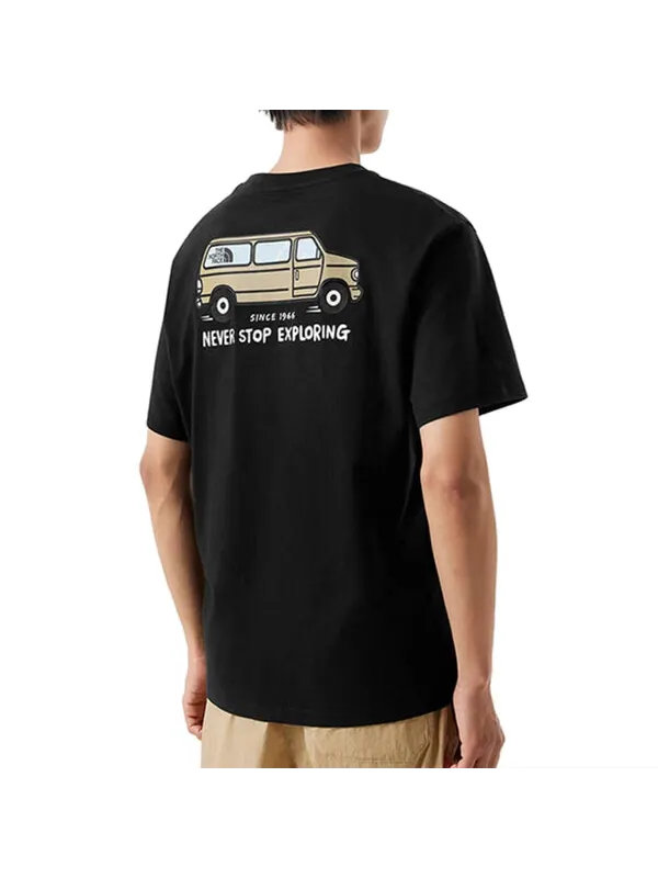 Футболка van life graphic t-shirt 'black' The North Face — изображение 4 из 4, черный