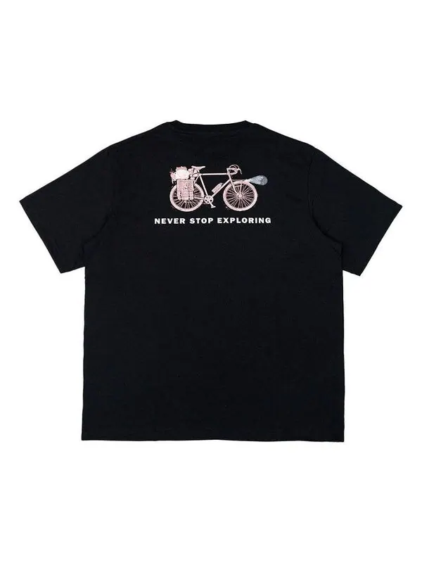Футболка camp bike t-shirt 'black' The North Face — изображение 2 из 4, черный