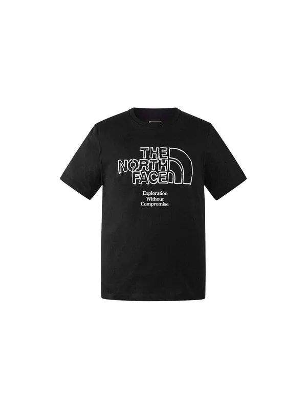 Футболка graphic t-shirt 'black' The North Face — изображение 2 из 4, черный