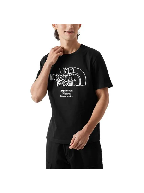 Футболка graphic t-shirt 'black' The North Face — изображение 3 из 4, черный