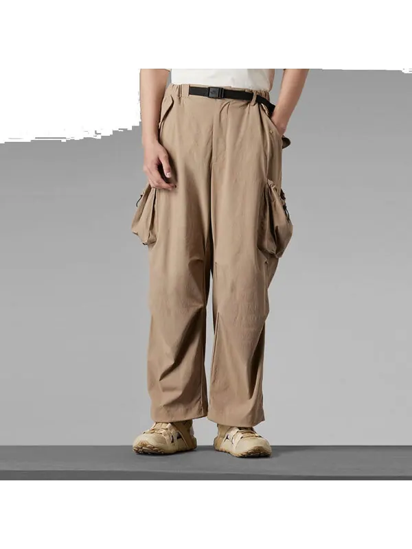 Брюки lightweight parachute pants 'tan' The North Face — изображение 3 из 4, бежевый