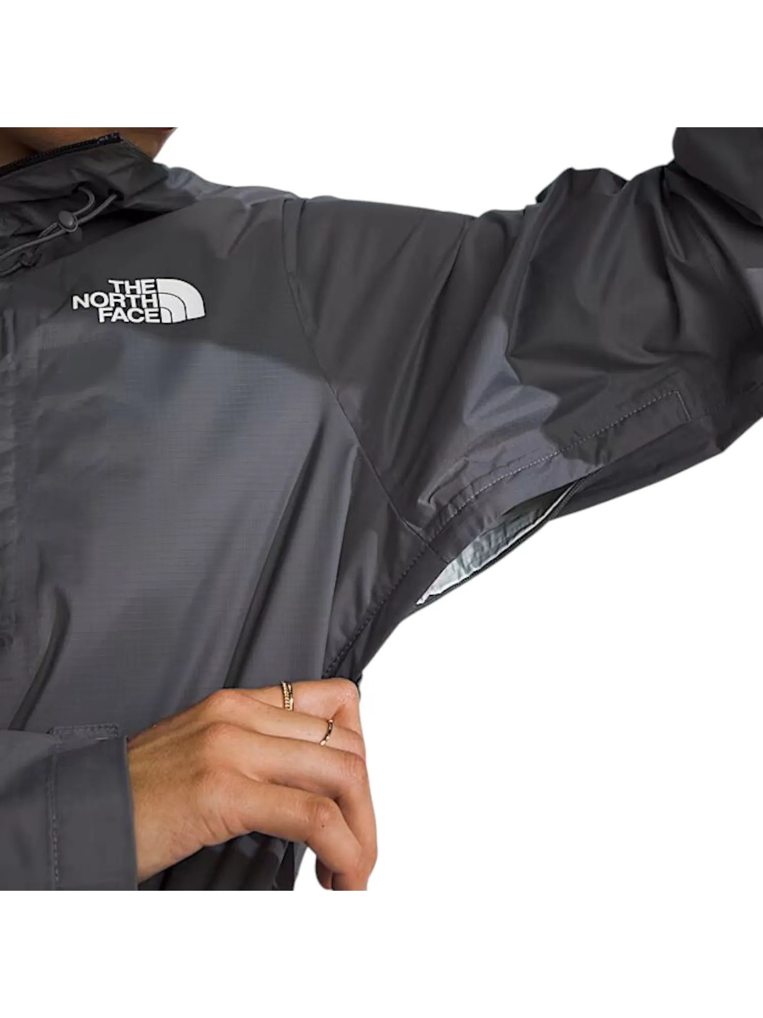 The North Face (WMNS) Дождевая куртка North Face Alta Vista 'Smoked Pearl' — изображение 3 из 3, жемчужный