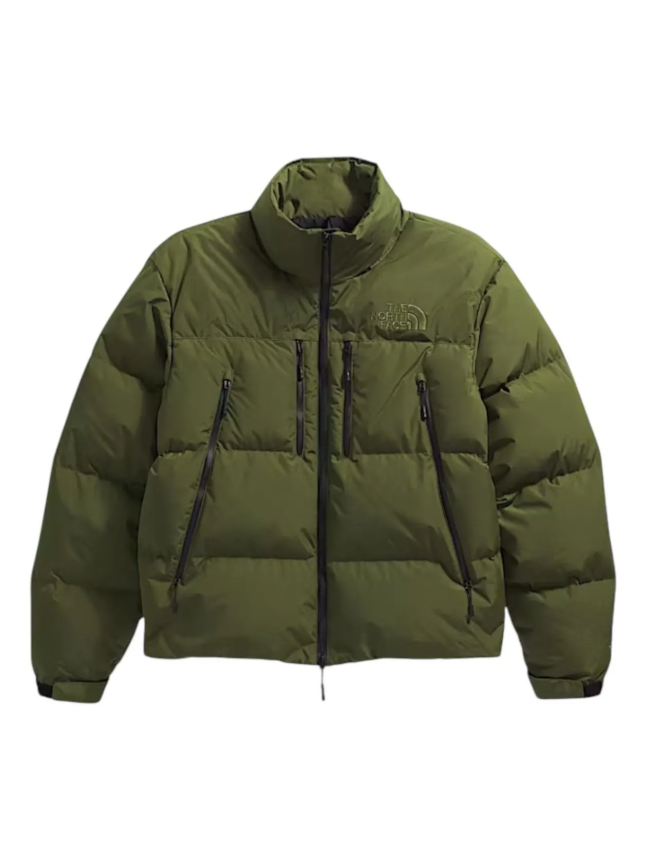 Куртка THE NORTH FACE RMST Gore-Tex Nuptse Jacket 'Woodland Green' — изображение 1 из 3, зеленый