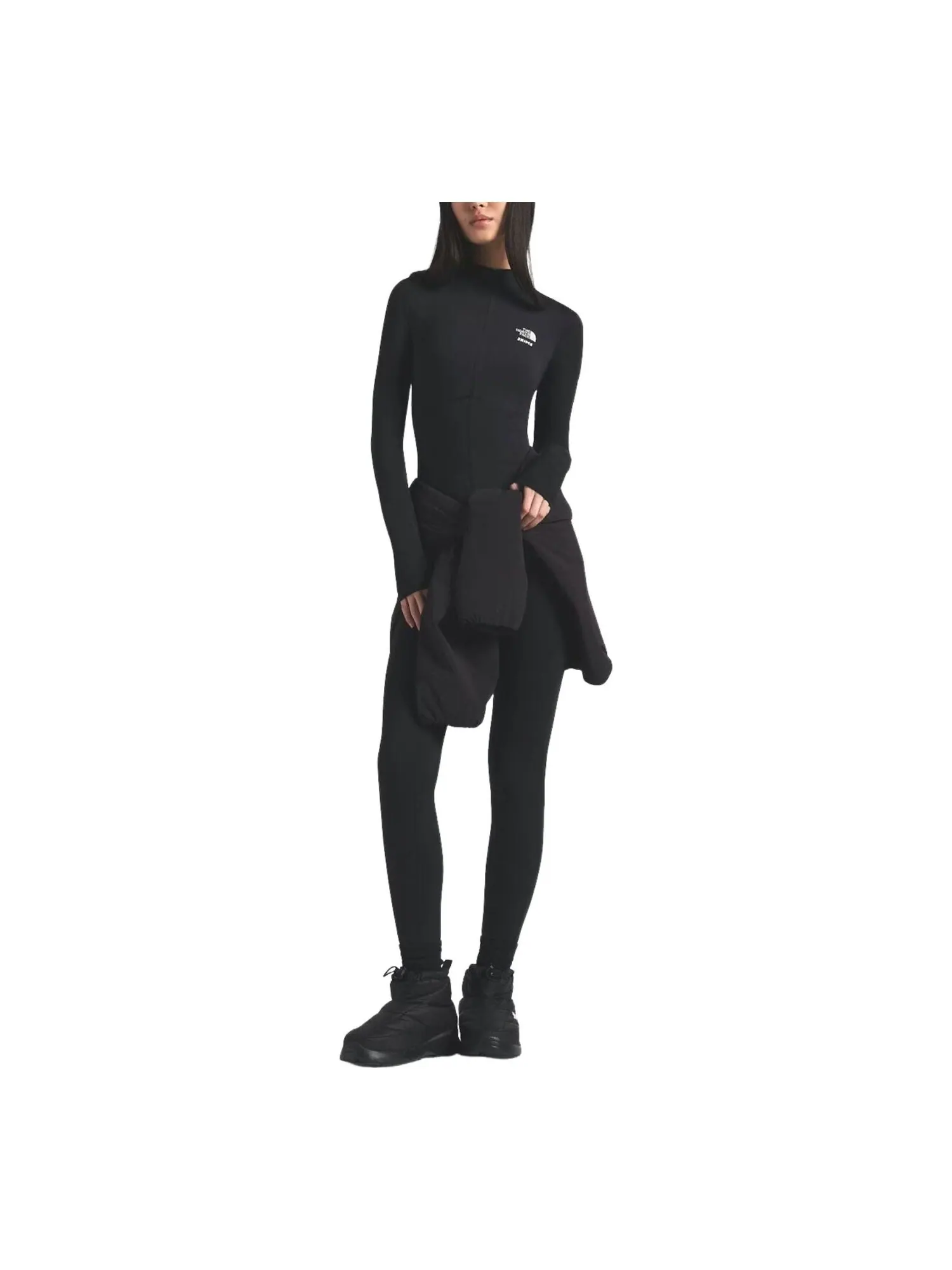 (WMNS) Боди Refina от The North Face x SKIMS осень-зима 2025 — изображение 2 из 3, оникс