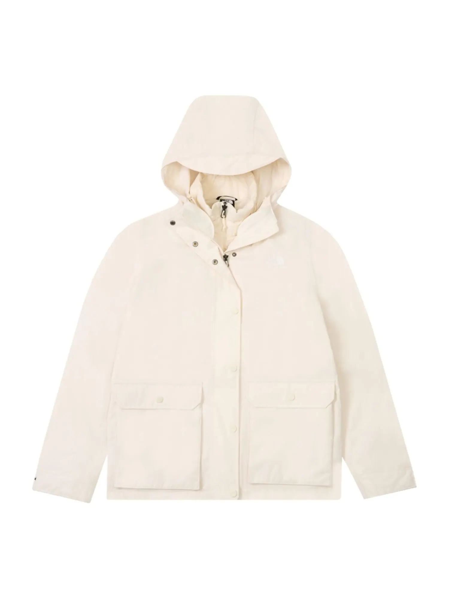 (WMNS) Водонепроницаемая куртка-трансформер The North Face Dryvent 3-в-1 'White Dune' — изображение 1 из 4, белый