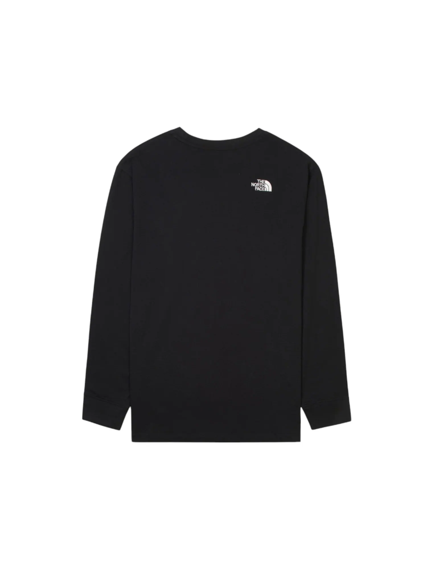 Топ THE NORTH FACE Cotton Long Sleeved Top 'Black' — изображение 2 из 2, черный
