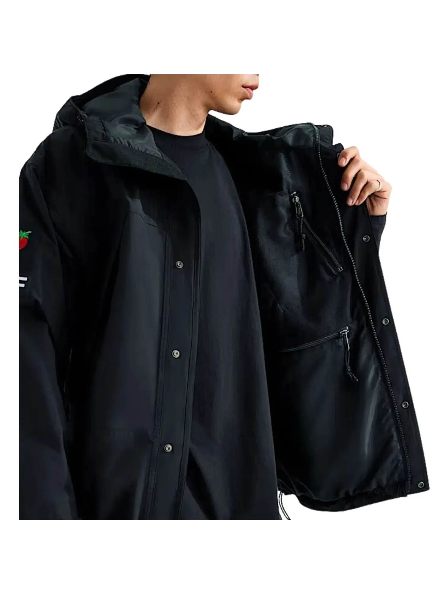 Мужская куртка с принтом The North Face x Sky High Farm Goods Mountain Jacket — изображение 7 из 7, черный