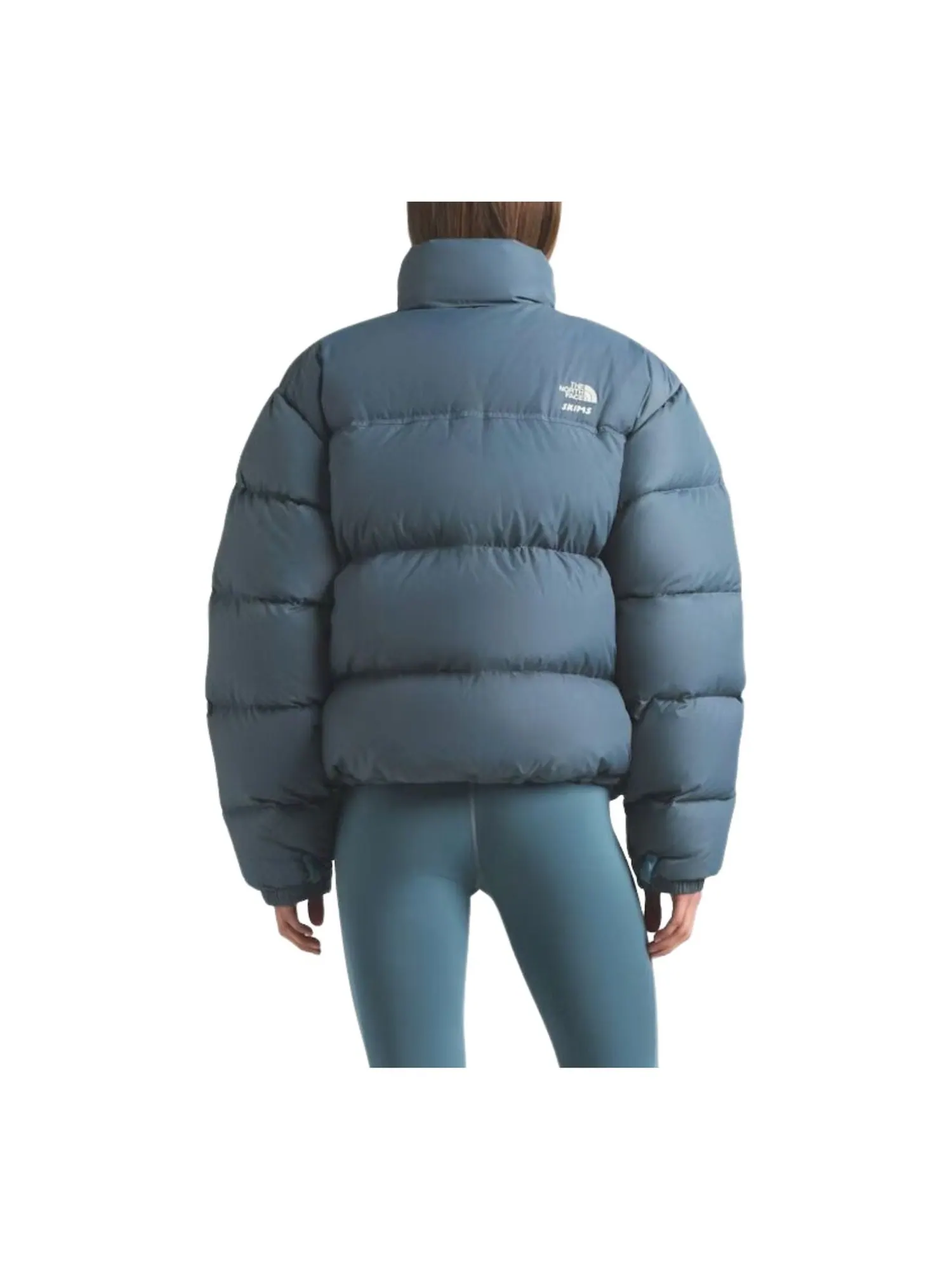 Куртка The North Face x SKIMS FW25 1996 Retro Nuptse Jacket 'Kyanite' — изображение 3 из 3, кианита