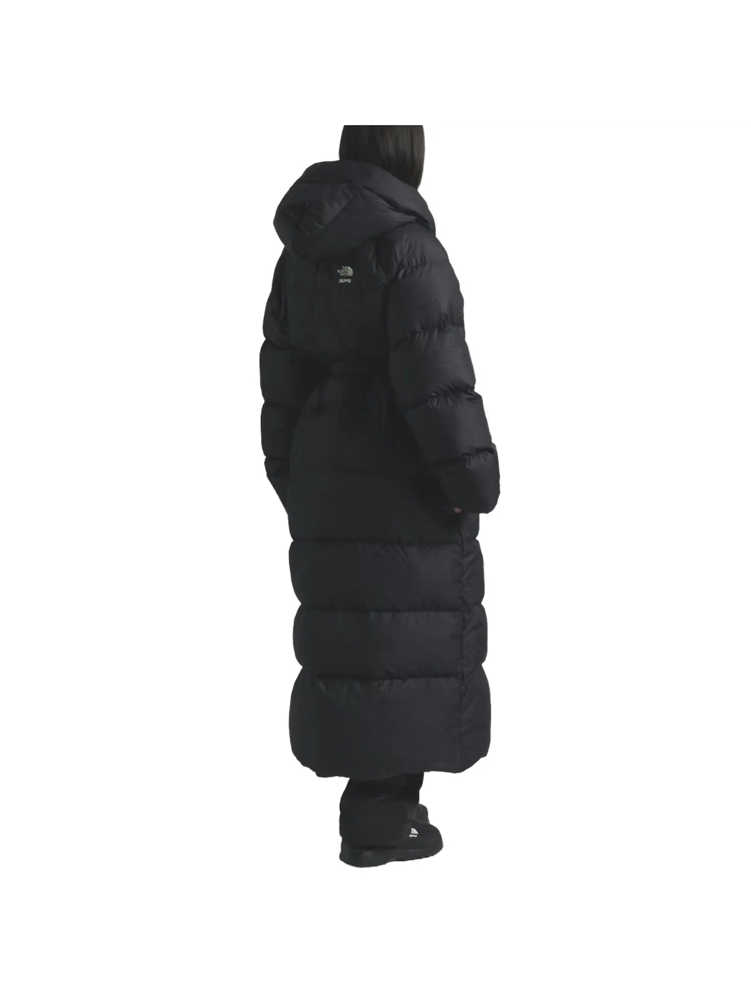 (WMNS) Парка-накидка The North Face x SKIMS FW25 Nuptse 'Onyx' — изображение 4 из 4, оникс