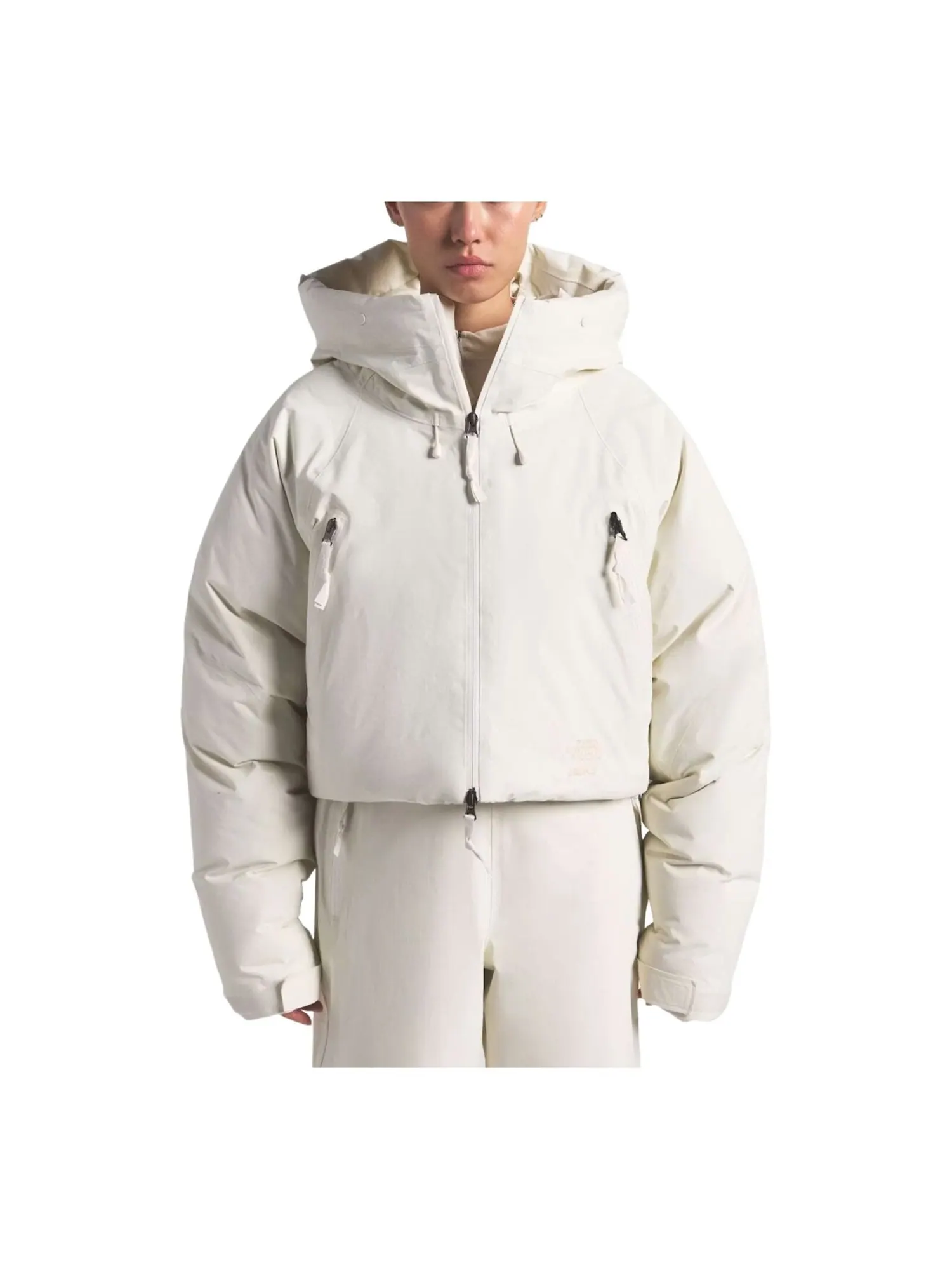 (WMNS) Утепленная куртка The North Face x SKIMS FW25 'Bone' — изображение 2 из 3, кость