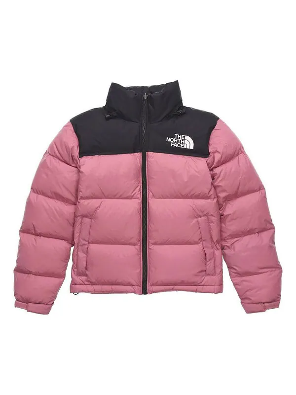 Куртка retro nuptse jacket 'pink' The North Face — изображение 1 из 2, розовый