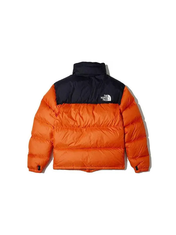 Куртка The North Face 1996 Eco Nuptse Jacket Asia Sizing 'Orange' — изображение 2 из 3, оранжевый/черный
