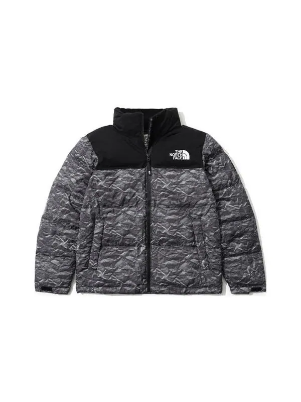 Куртка novelty nuptse puffer jacket 'black' The North Face — изображение 2 из 4, черный
