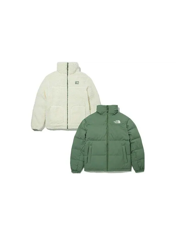 Куртка be better down jacket 'green' The North Face — изображение 2 из 4, зеленый/белый