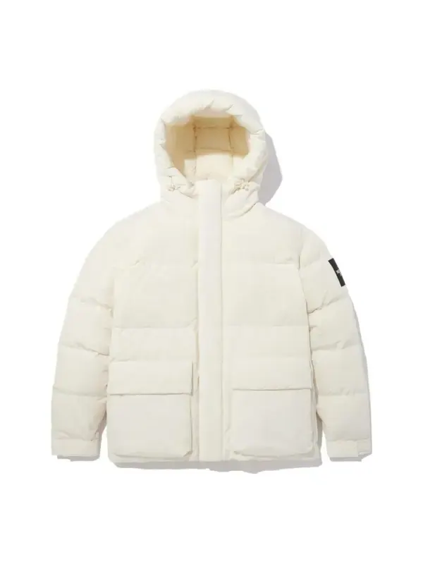Куртка logo puffer jacket 'white' The North Face — изображение 1 из 4, белый