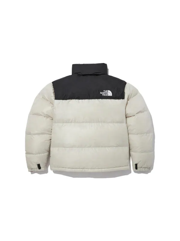 Куртка fw22 logo nuptse puffer jacket 'beige' The North Face — изображение 2 из 2, бежевый