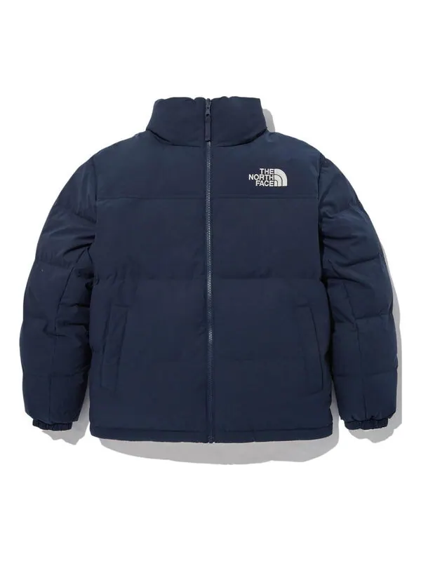 Куртка logo winter puffer jacket 'navy' The North Face — изображение 1 из 3, темно-синий