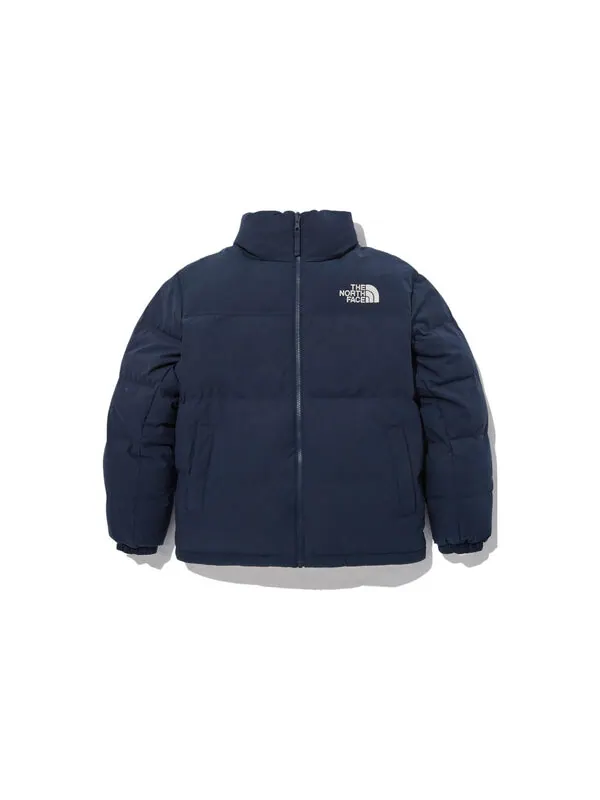 Куртка logo winter puffer jacket 'navy' The North Face — изображение 2 из 3, темно-синий