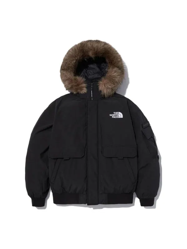 Куртка logo polar air down bomber jacket 'black' The North Face — изображение 1 из 3, черный
