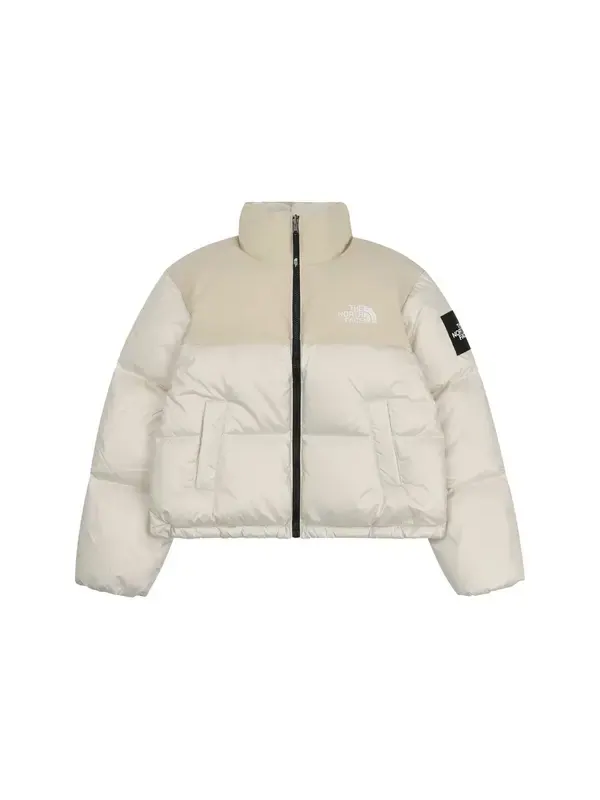 Куртка (WMNS) The North Face White Label Novelty Nuptse Down Jacket Asia Sizing 'Cream' — изображение 1 из 1, бежевый