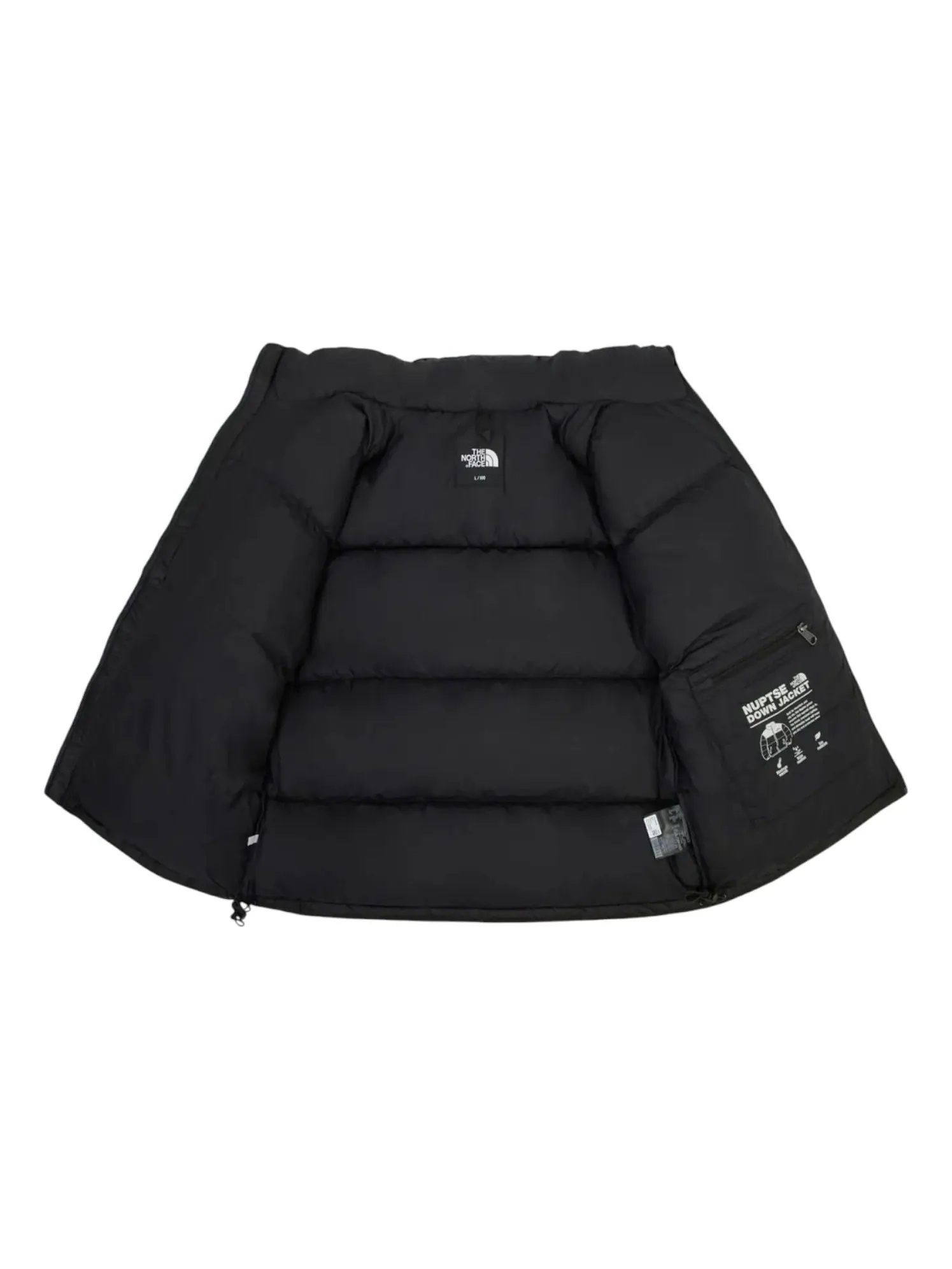 Куртка The North Face 1996 Eco Nuptse, азиатский размер — изображение 2 из 3, черный