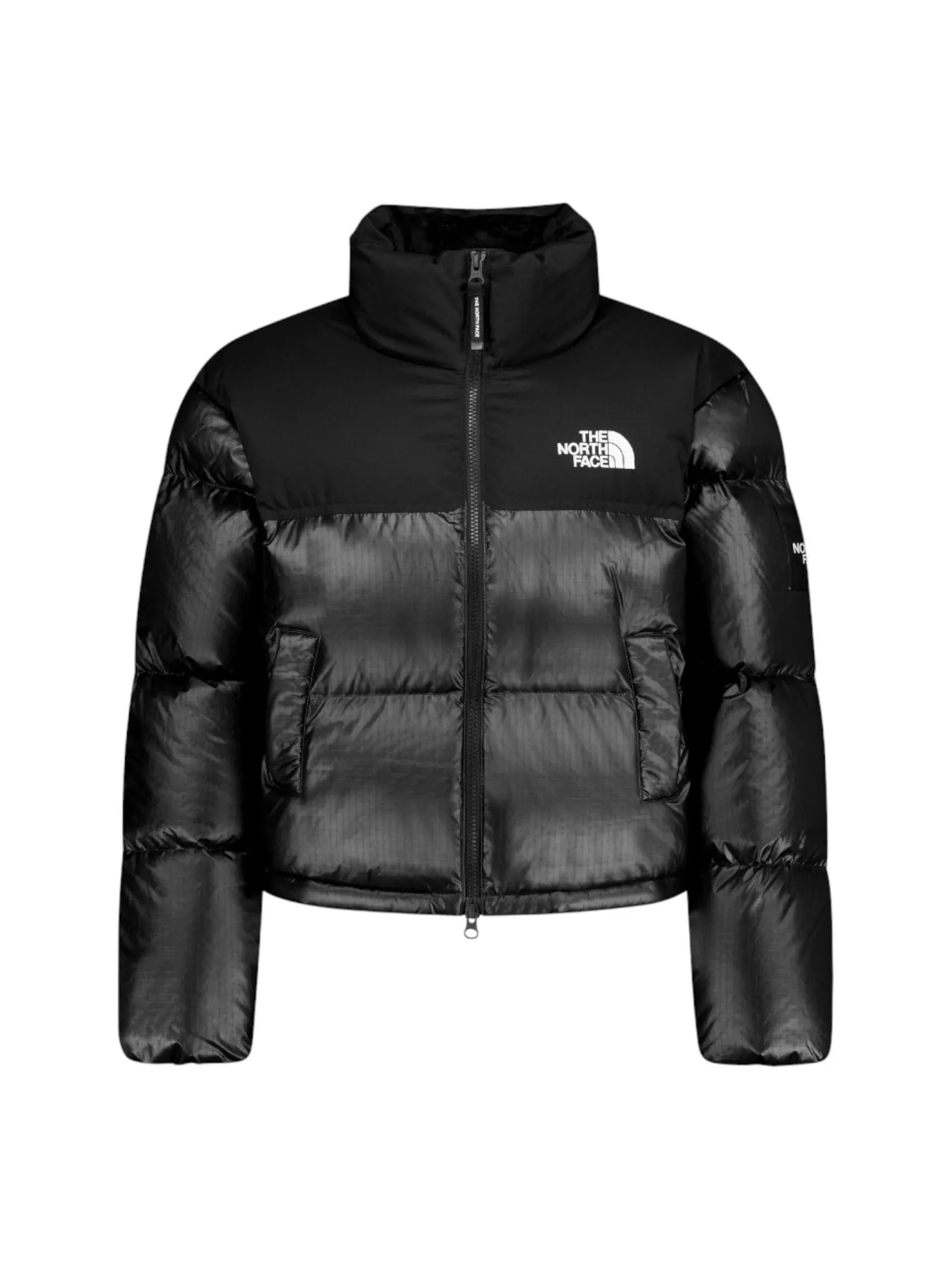 Куртка (WMNS) The North Face Novelty Nuptse RDS Down Jacket Asia Sizing 'Black' — изображение 1 из 3, черный