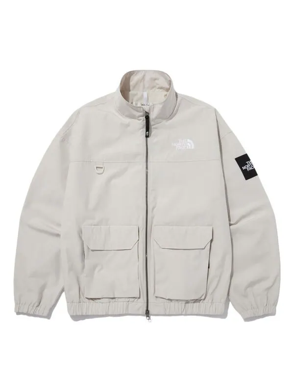Куртка ss22 logo crop jacket 'white' The North Face — изображение 1 из 2, белый